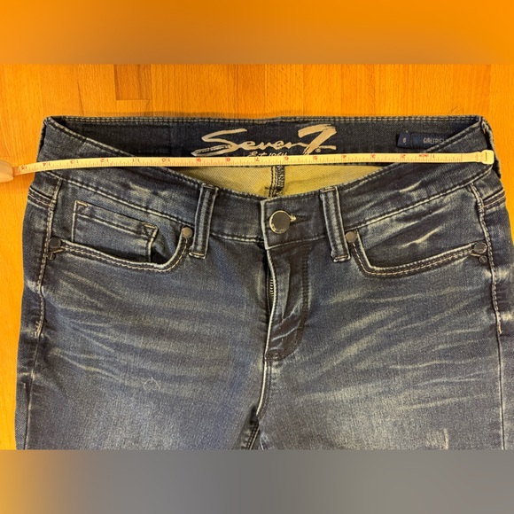 Women’s seven girlfriends jeans size 6 - Picture 4 of 9